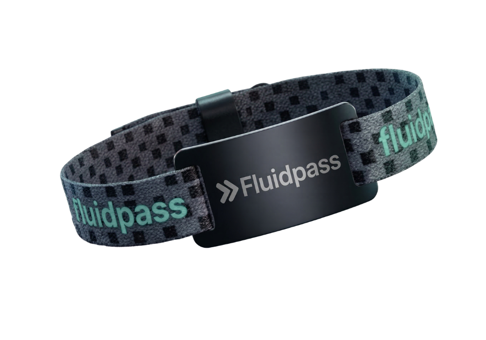 Pulsera inteligente RFID FluidPass
